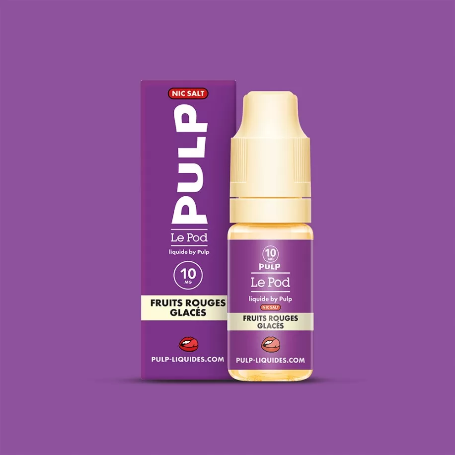 fruit rouge glacé pulp vape salt sucré